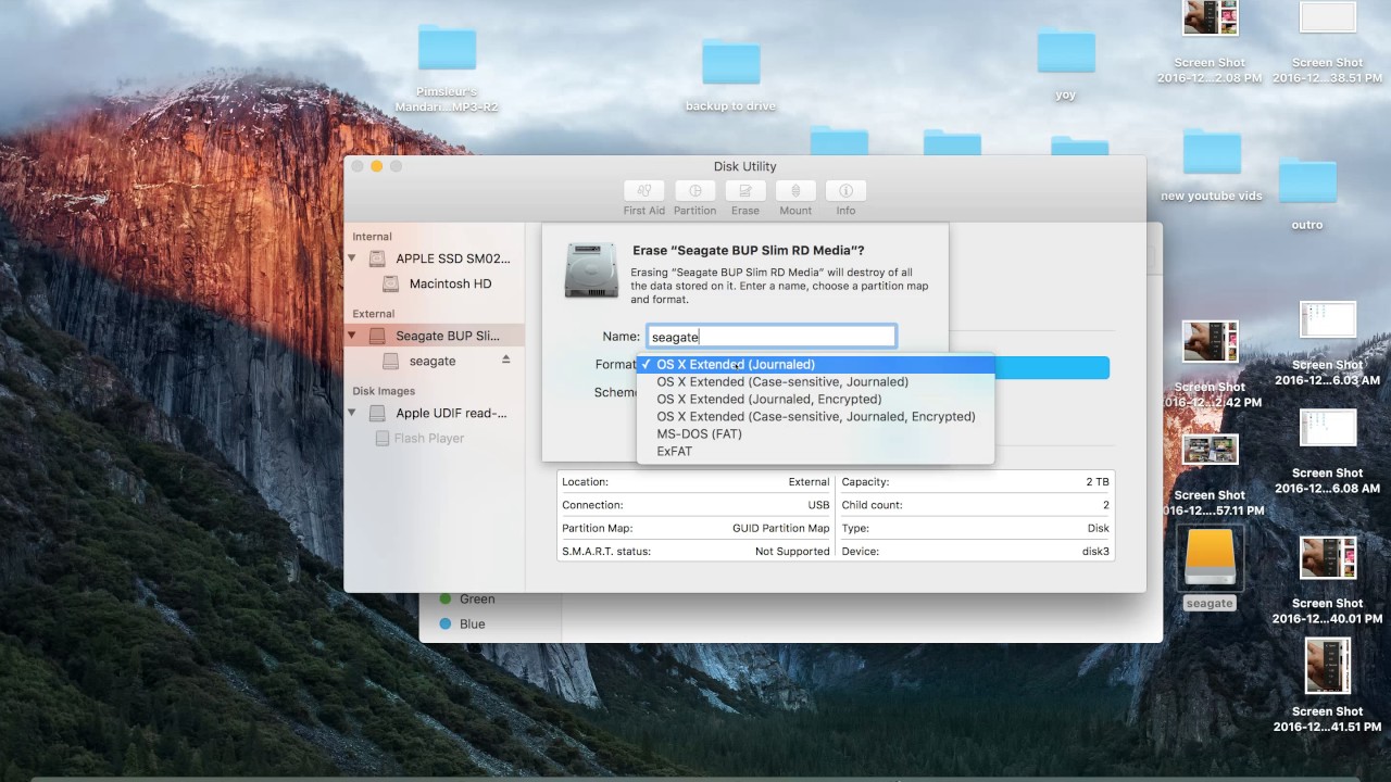 what is the best external hard drive format for mac and windows