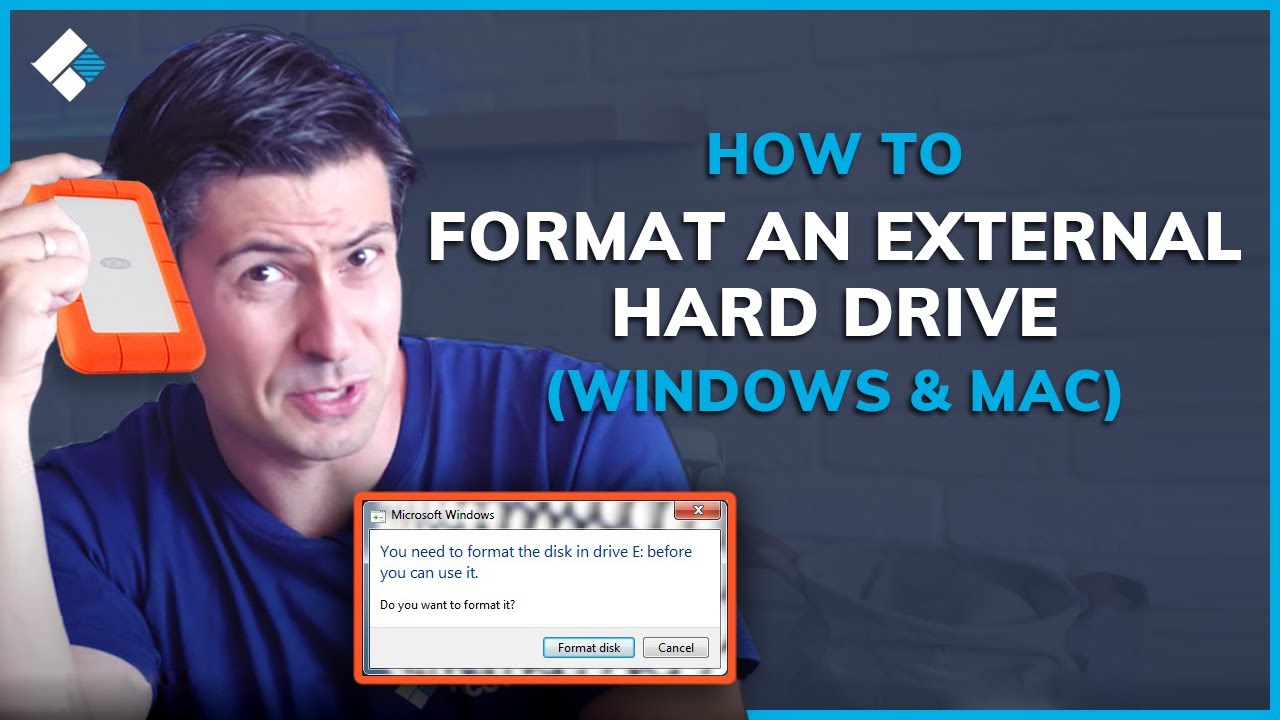 what is the best external hard drive format for mac and windows